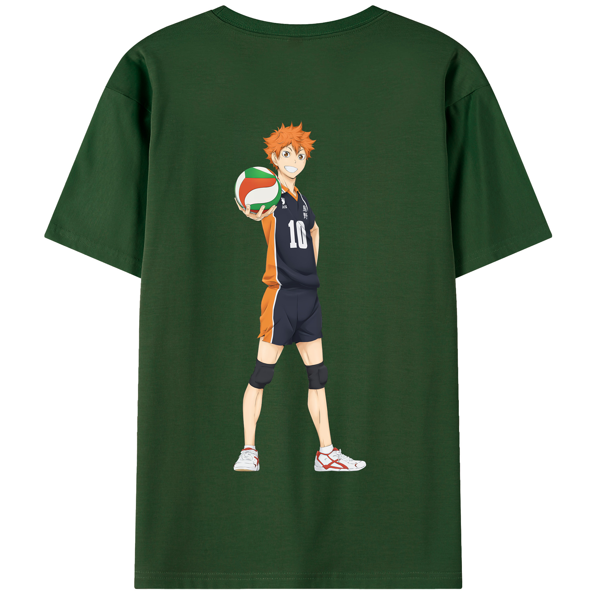 （画像用） ハイキュー!! Haikyu!! 綿100％半袖Tシャツ（背面プリント）